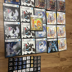 닌텐도 ds 포켓몬스터칩 62개 수집품 일괄정리