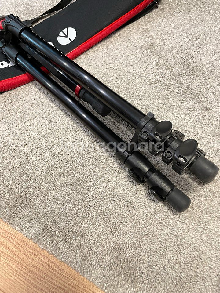 맨프로토 755XB 삼각대(레벨러 모델) & 헤드 fluid head--4