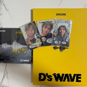 빅뱅 대성 디스웨이브 앨범 세트