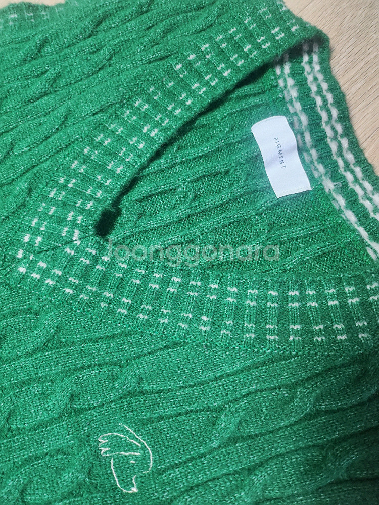 여성 니트 세트 (원피스+베스트)--7