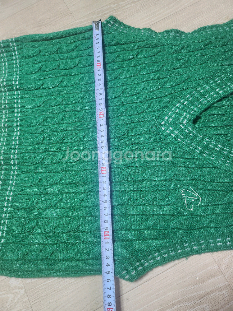 여성 니트 세트 (원피스+베스트)--9