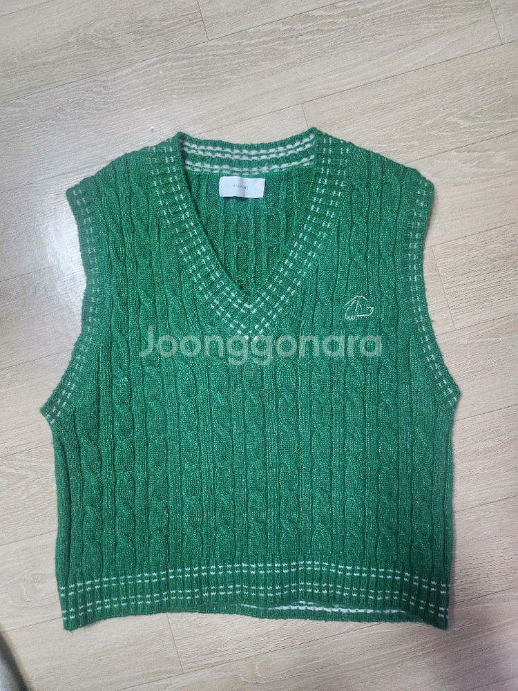 여성 니트 세트 (원피스+베스트)--6