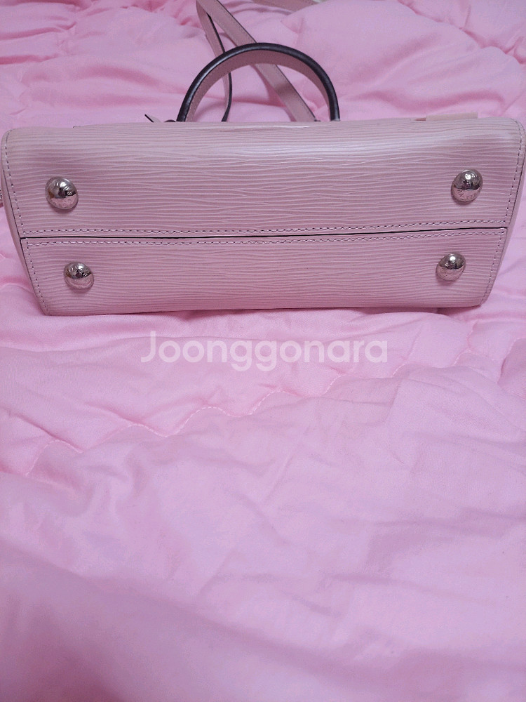 정품)급처상태좋음!루이비통 핑크에삐클루니bb크로스백가방--5