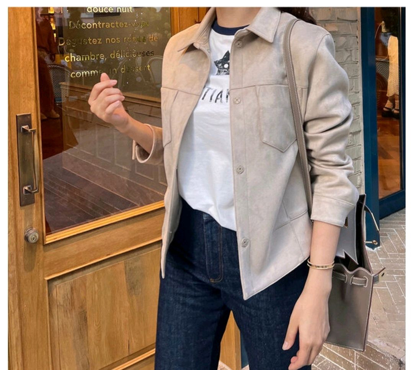 엘레강스초이 스웨이드 자켓S--1