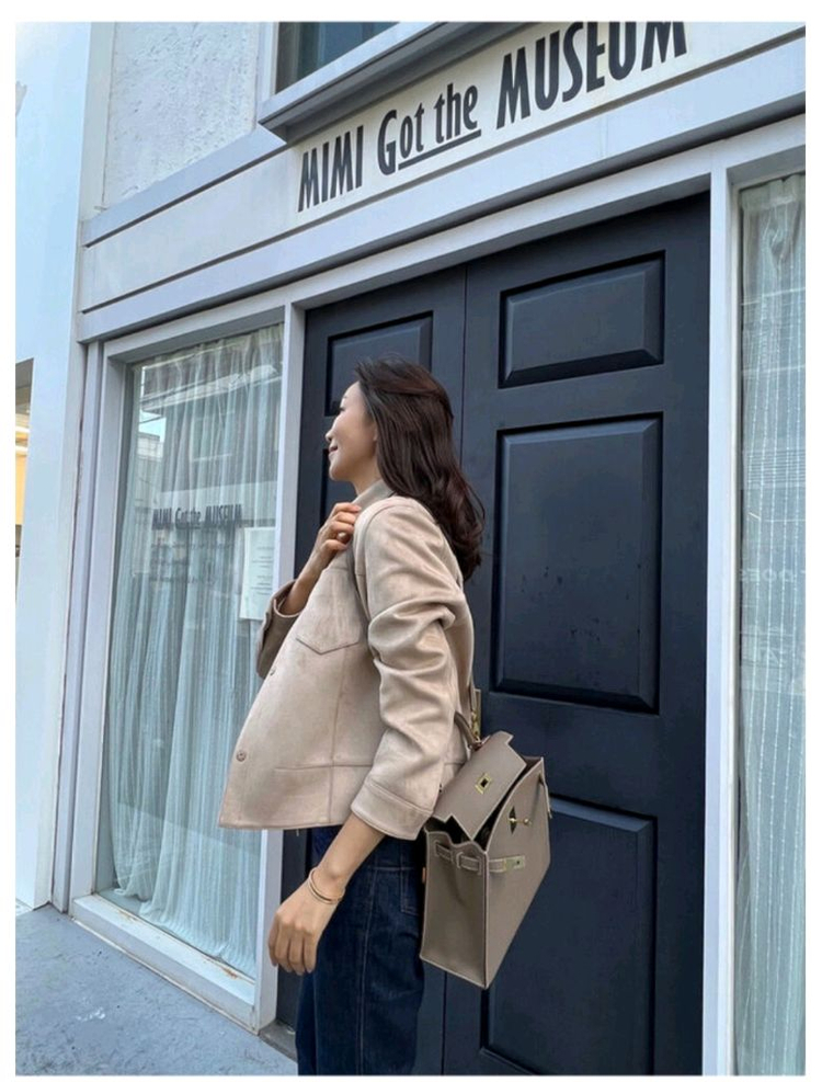 엘레강스초이 스웨이드 자켓S--2