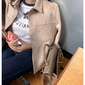 엘레강스초이 스웨이드 자켓S