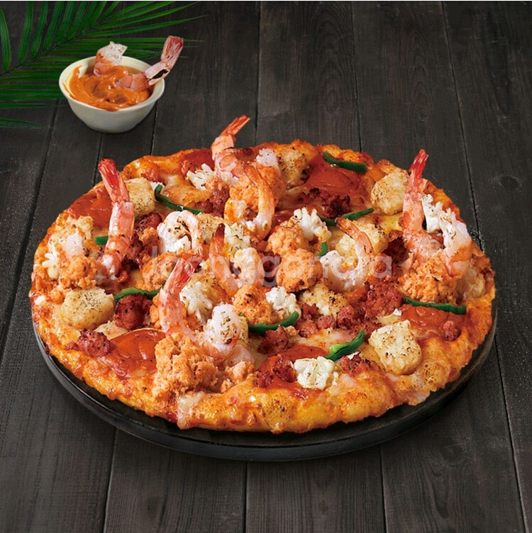 도미노피자 (포테이토피자 리얼불고기 블랙타이거슈림프 베스트콰트로 와일드웨스트 손흥민피자 우리고구마피자 슈퍼슈프림피자--0