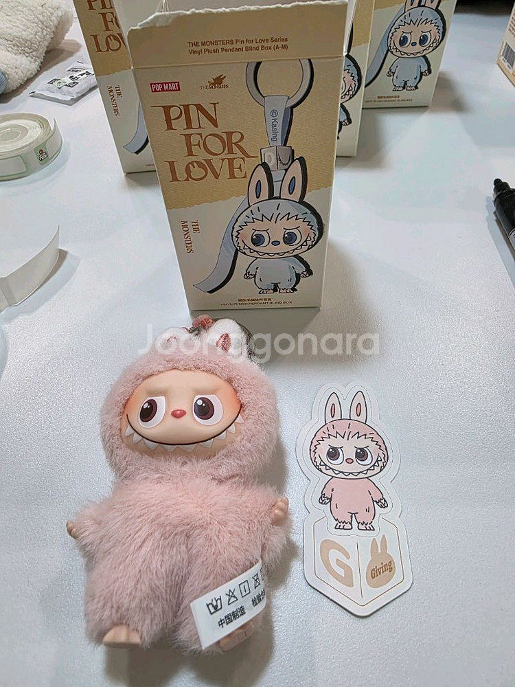 팝마트 미니 라부부 비밀번호 PIN FOR LOVE a-m--6