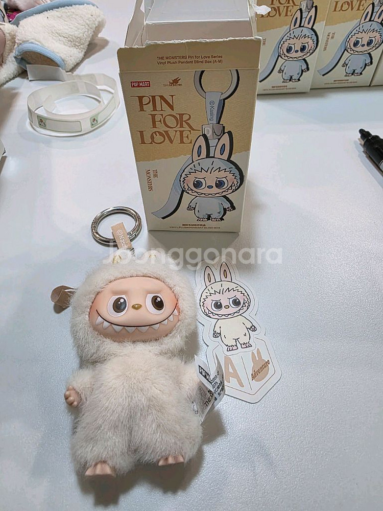 팝마트 미니 라부부 비밀번호 PIN FOR LOVE a-m--3