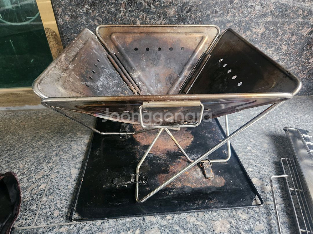 벅703 슈페리얼 브릿지 캠핑화로대--5