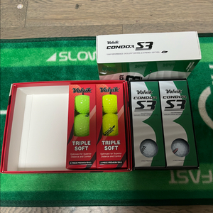 볼빅 골프공 트리플 소프트 6구 & 콘도르 S3 6구