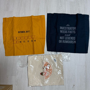 알라딘 굿즈 에코백 새상품 (개당가격)