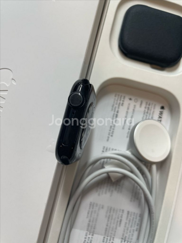 애플워치10 42mm 블랙 풀박스 SS급--3