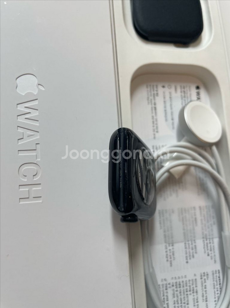 애플워치10 42mm 블랙 풀박스 SS급--6