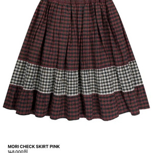 코이세이오 모리체크 스커트