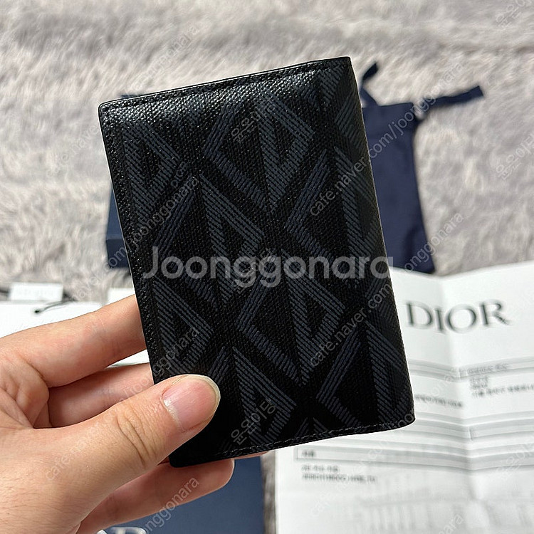 [풀구성] 디올 오블리크 다이아몬드 오거나이저 카드지갑--1