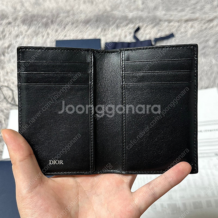 [풀구성] 디올 오블리크 다이아몬드 오거나이저 카드지갑--2