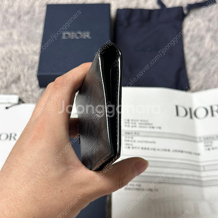 [풀구성] 디올 오블리크 다이아몬드 오거나이저 카드지갑--3