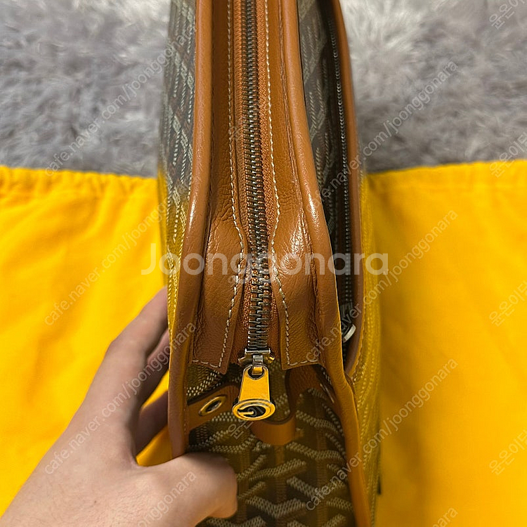 [GM] 고야드 마카쥬 쥬방스 클러치 블랙탄--8