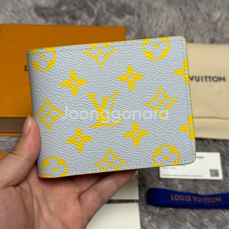 [풀구성] 루이비통 이클립스 멀티플 월릿 반지갑 그레이--0