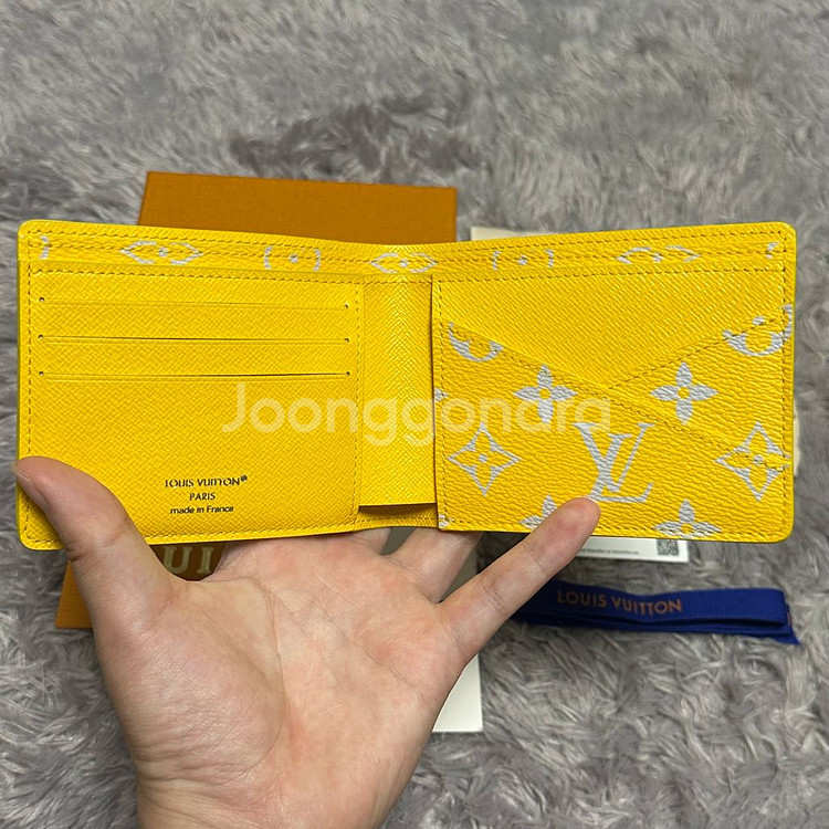 [풀구성] 루이비통 이클립스 멀티플 월릿 반지갑 그레이--2