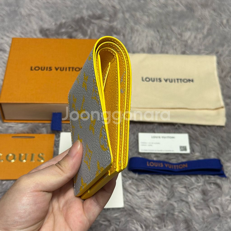 [풀구성] 루이비통 이클립스 멀티플 월릿 반지갑 그레이--3