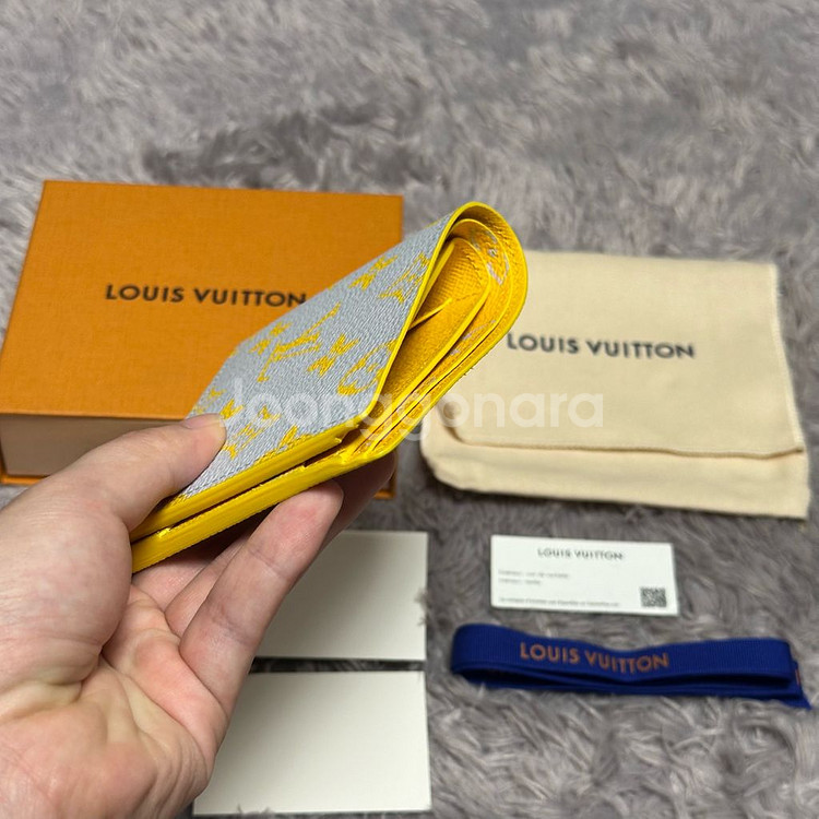 [풀구성] 루이비통 이클립스 멀티플 월릿 반지갑 그레이--5