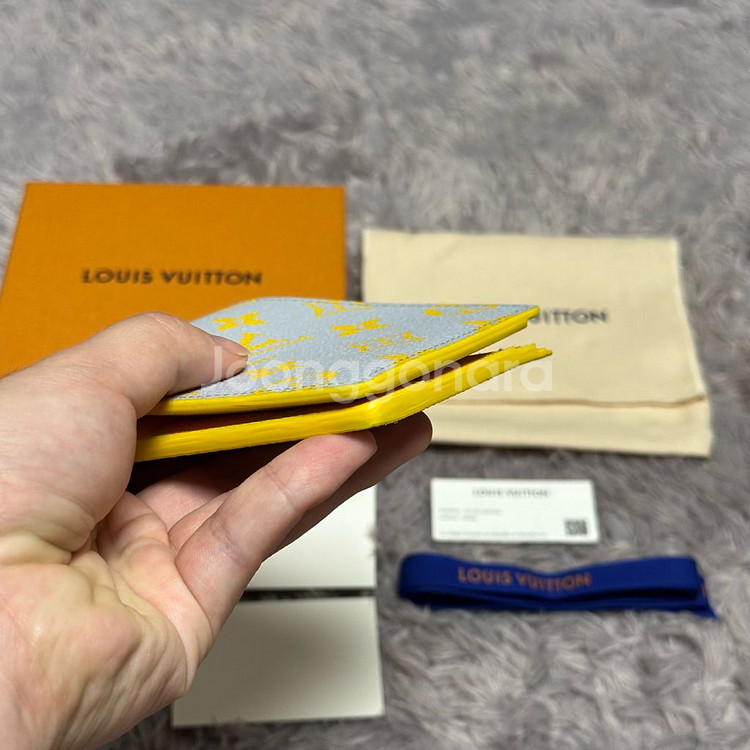 [풀구성] 루이비통 이클립스 멀티플 월릿 반지갑 그레이--6