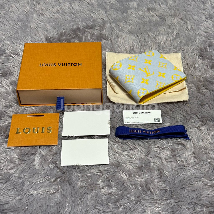 [풀구성] 루이비통 이클립스 멀티플 월릿 반지갑 그레이--7