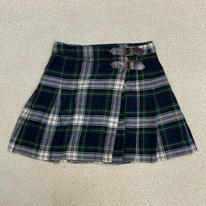 (정품) 폴로 신형 키즈 타탄체크 플리츠 스커트 8세