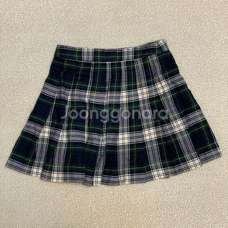 (정품) 폴로 신형 키즈 타탄체크 플리츠 스커트 8세--3