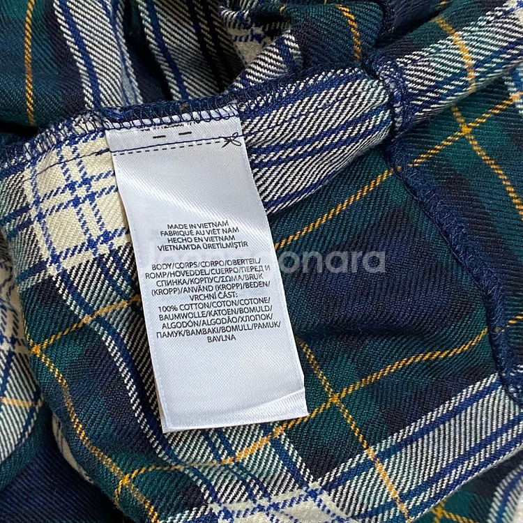 (정품) 폴로 신형 키즈 타탄체크 플리츠 스커트 8세--5