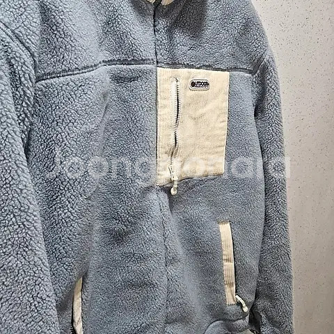 L) 아웃도어프로덕츠 마우나 쉐르파 집업점퍼 플리스 자켓 블루--2