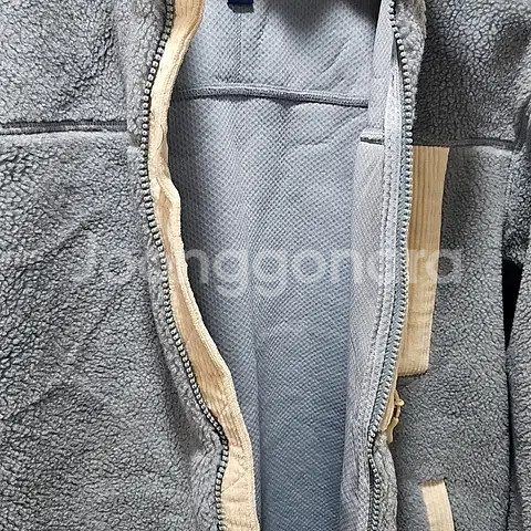 L) 아웃도어프로덕츠 마우나 쉐르파 집업점퍼 플리스 자켓 블루--3