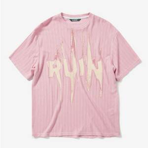 슈퍼서브 여자 반팔 니트 핑크S