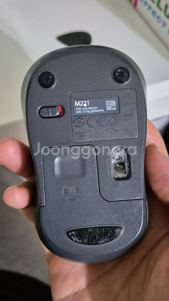 로지텍 m221 무선마우스--2
