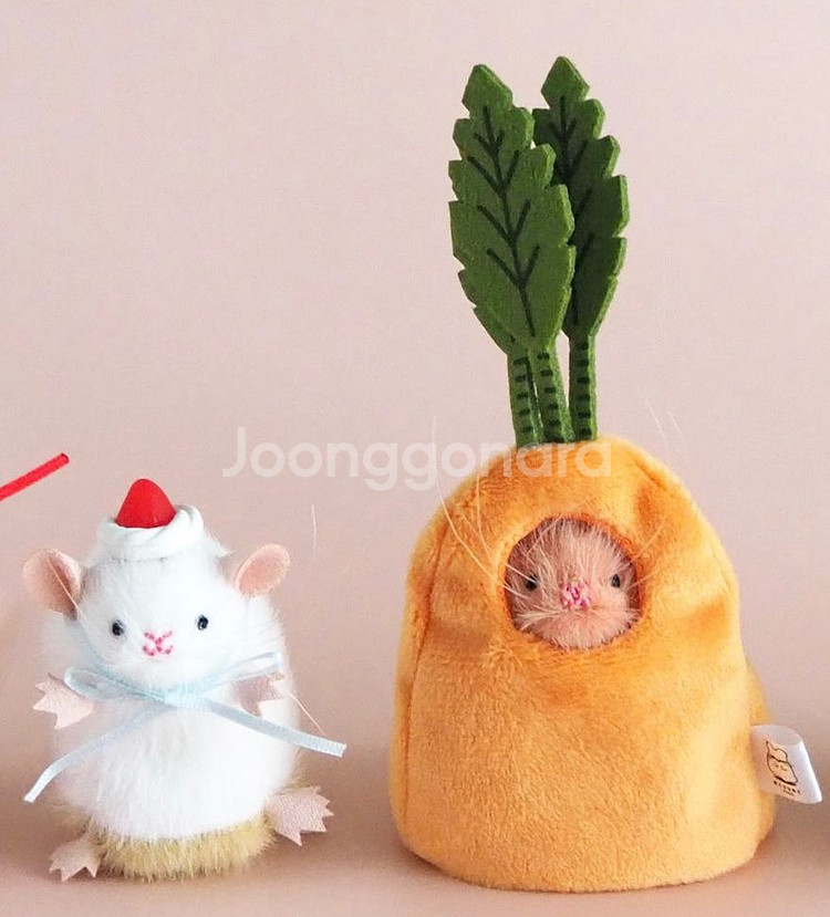 네즈미노 누이구루미&키구루미 컬렉션 생쥐 인형 가챠--0