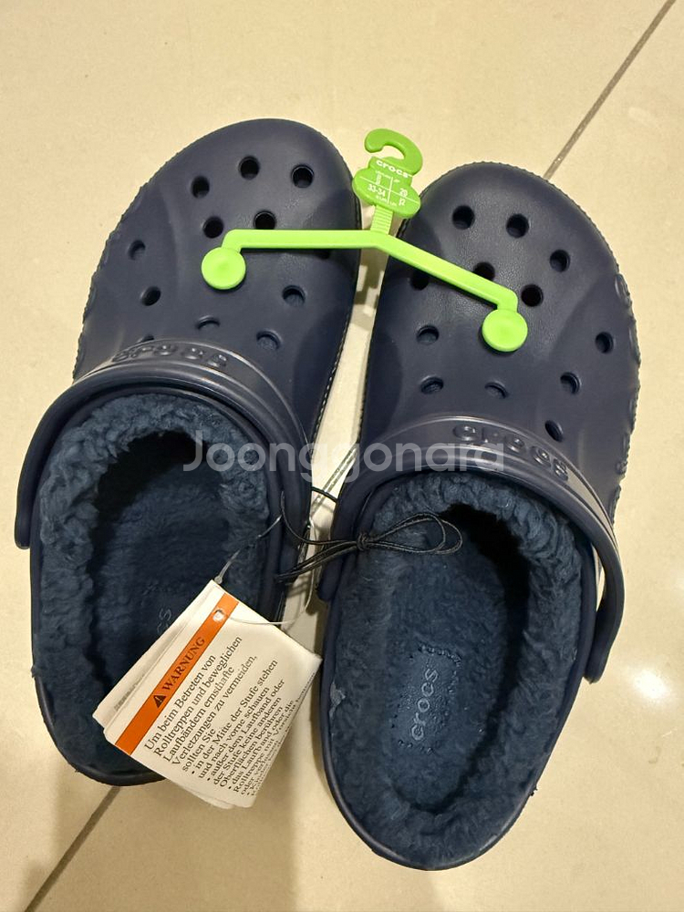 (새상품) 털 크록스 j2--1