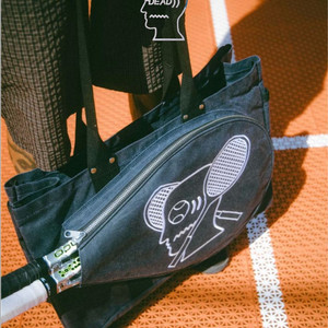 braindead 브레인데드 캔버스 테니스 토트백