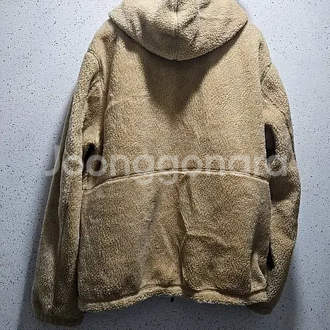 L) 아웃도어 프로덕츠 후리스 자켓 베이지 마우나 쉐르파 후드집업--2