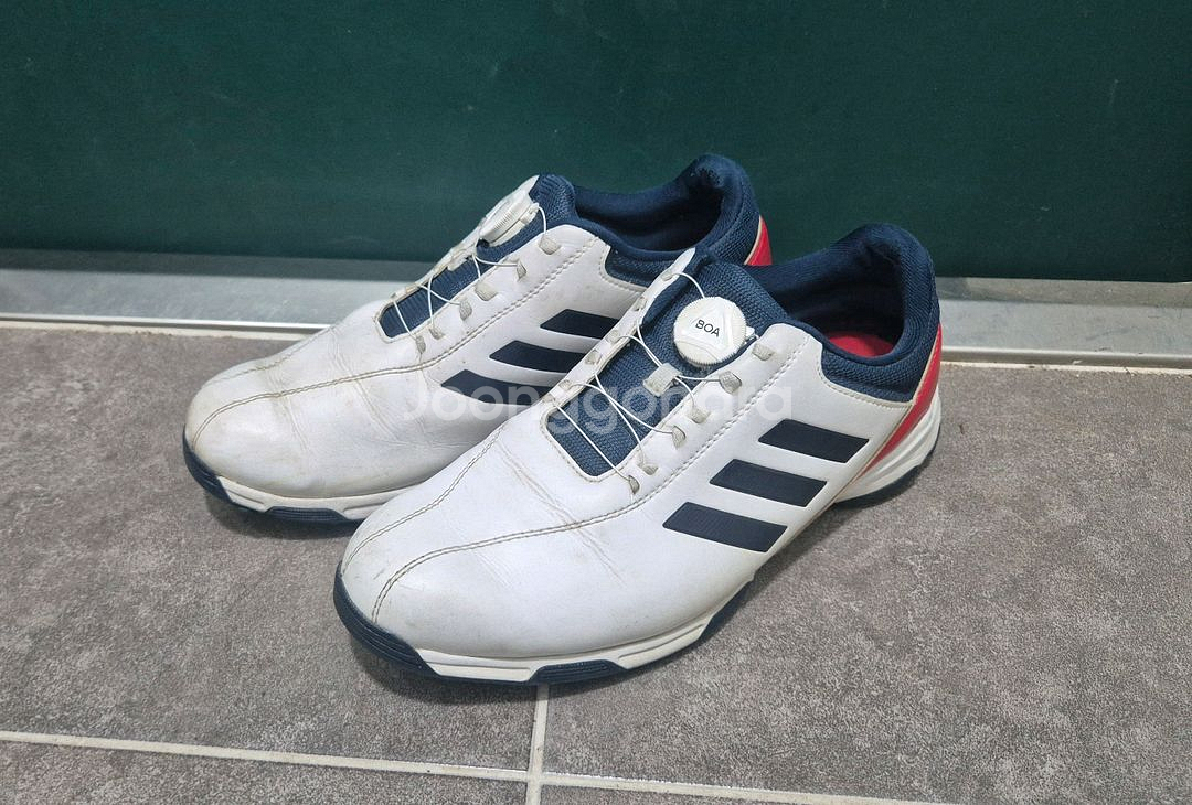 아디다스 보아 골프화 280 화이트 스파이크 나이키 boa 운동화--0