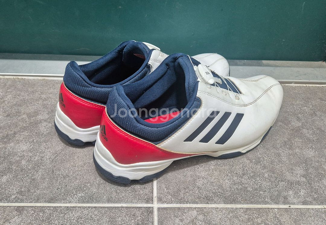 아디다스 보아 골프화 280 화이트 스파이크 나이키 boa 운동화--1