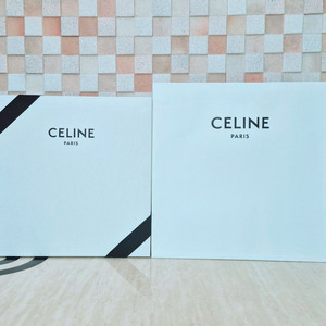 [정품]셀린느 쇼핑백+박스+리본+충전재 SET,셀린느