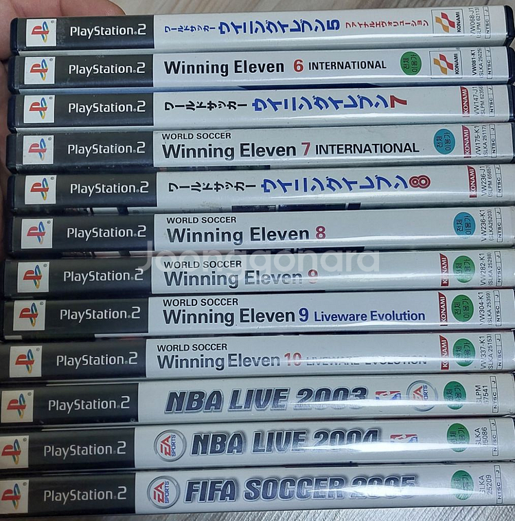 PS2 플스2 스포츠 위닝 FIFA NBA--0