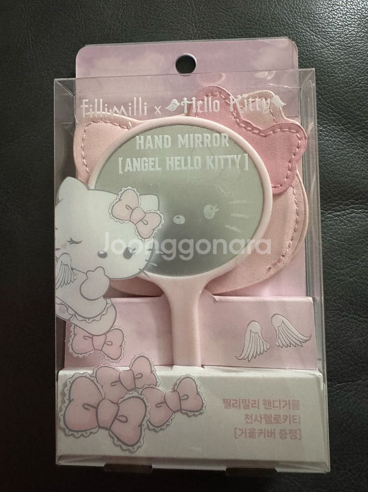 (새상품) 필리밀리X헬로키티 천사 거울 팝니다.--0