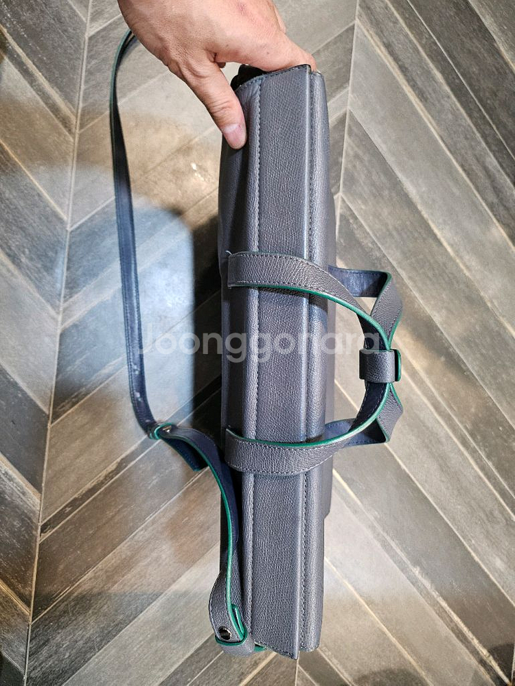 빈폴 가죽 서류가방--4