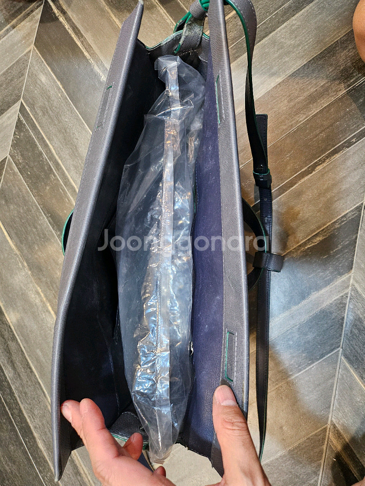 빈폴 가죽 서류가방--6