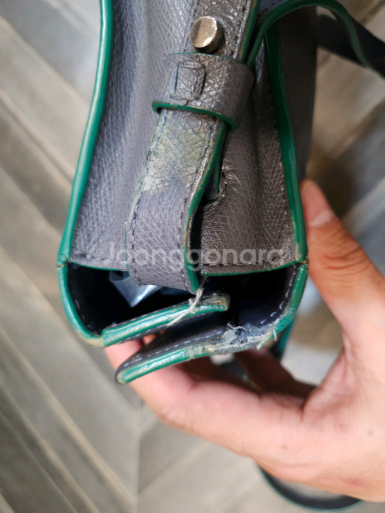 빈폴 가죽 서류가방--8