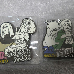 중국 나루토 20주년 오로치마루 츠나데 핀뱃지