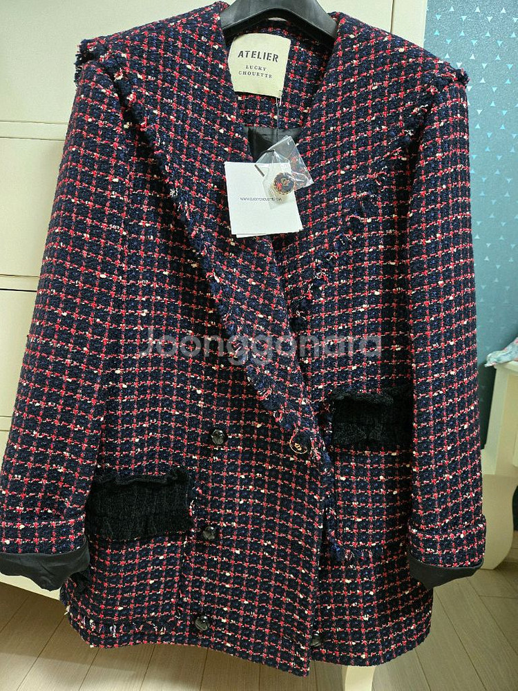 아뜰리에 럭키슈에뜨 트위드 자켓--0